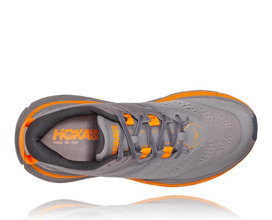 Hoka One One Trainers Mens Grey - Stinson Atr 6 - 42079JSKH